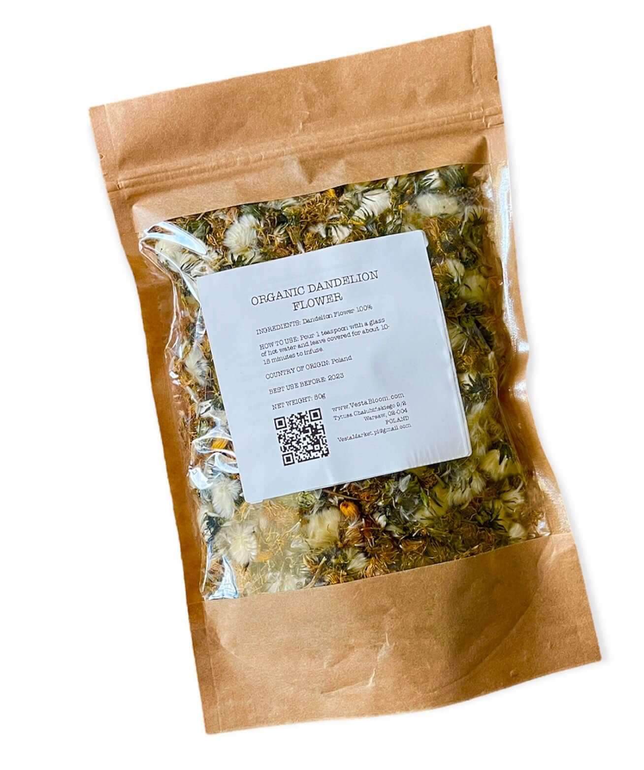 1.76 oz Dried Dandelion Flower 50g / 1.76 oz - Vesta Market